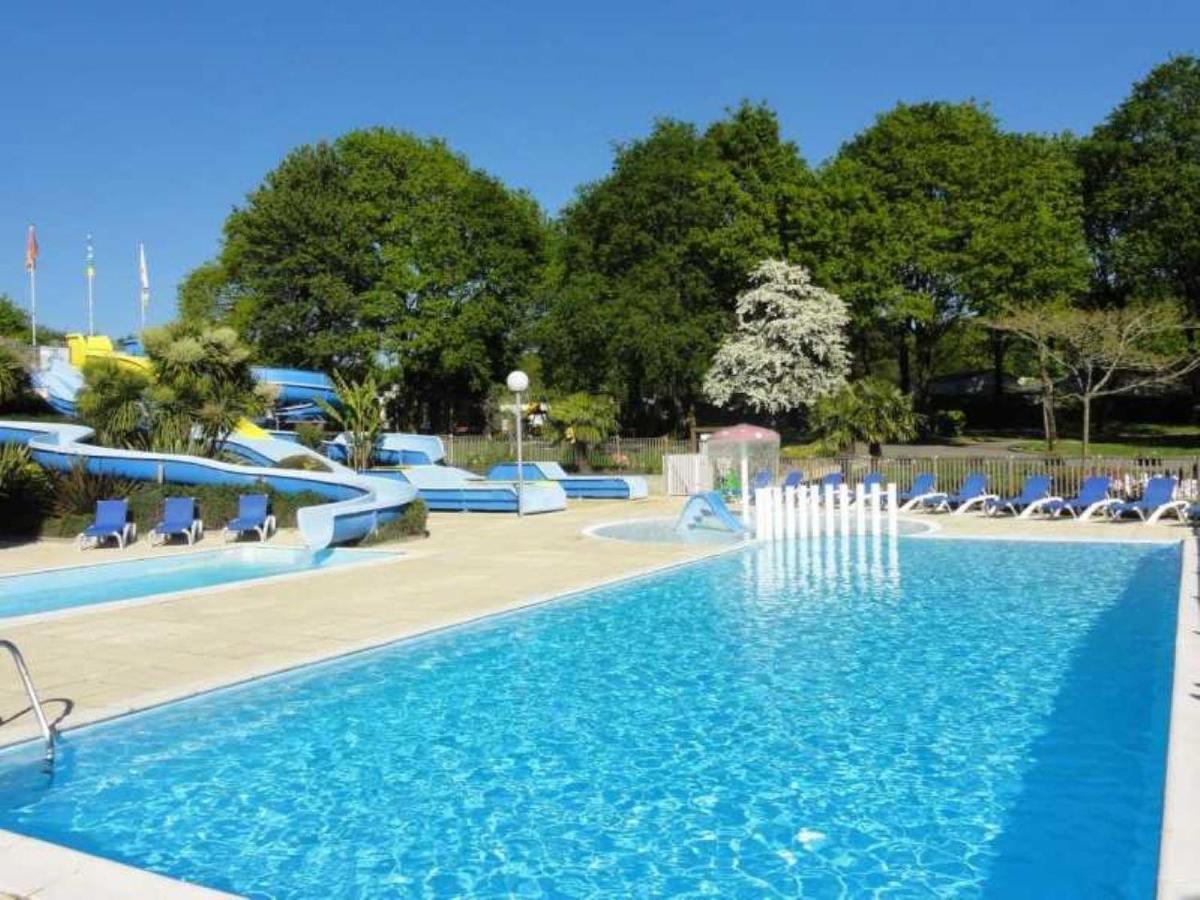 Monterblanc Mobil Home Xxl 4 Chambres - Camping Les Jardins Du Morbihan מראה חיצוני תמונה