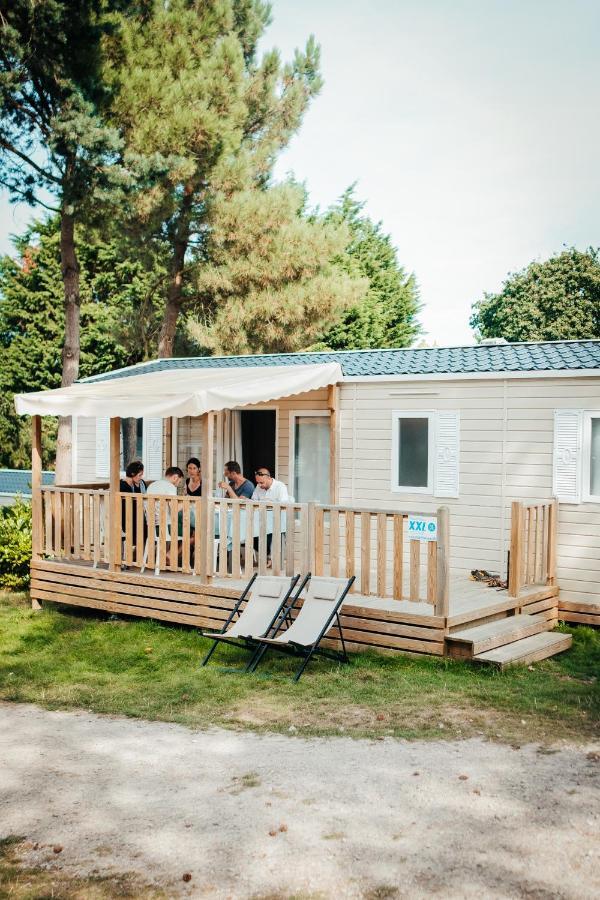 Monterblanc Mobil Home Xxl 4 Chambres - Camping Les Jardins Du Morbihan מראה חיצוני תמונה